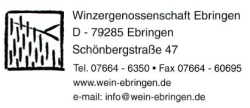Logo Winzergenossenschaft Ebringen